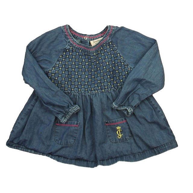 Juicy Couture Blue | Pink Blouse 24 Months 