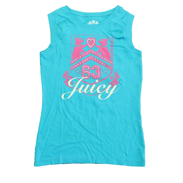 Juicy Couture Turquoise Tank Top 8 Years 