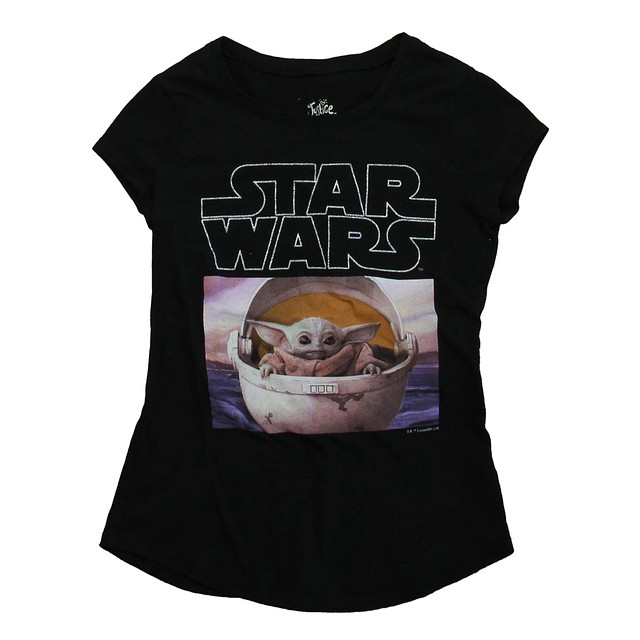 Justice Black Star Wars T-Shirt 8 Years 
