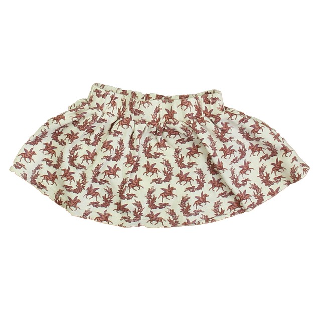 Kate Quinn Ivory | Pink Unicorns Skirt 12-18 Months 