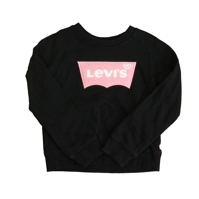 Levi's Black | Pink Long Sleeve Shirt 4-5T 