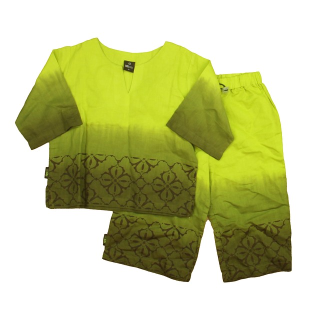 Life Baby 2-pieces Green Apparel Sets 3T 