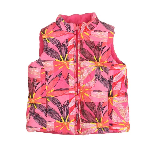 Lilly Pulitzer Pink Floral Vest 2-3T 