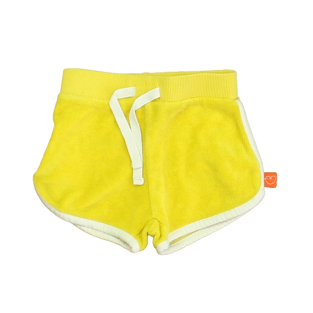 Little Bird Yellow | White Shorts 3 Months 