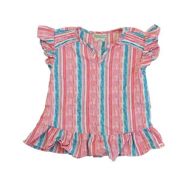 Lucky Brand Pink | Blue Blouse 5T 