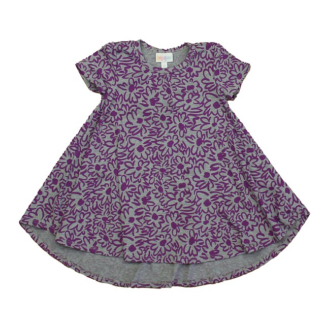 Lularoe Gray | Purple Dress 2T 