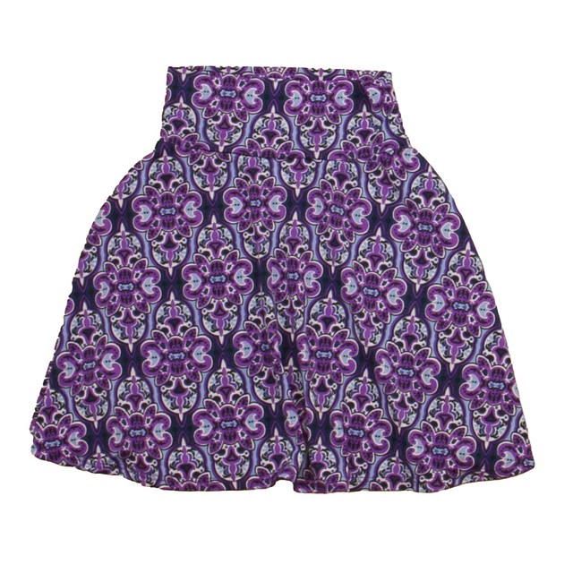 Lularoe Purple | Navy Skirt 2T 