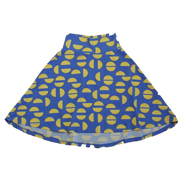 Lularoe Blue | Yellow Skirt 4T 
