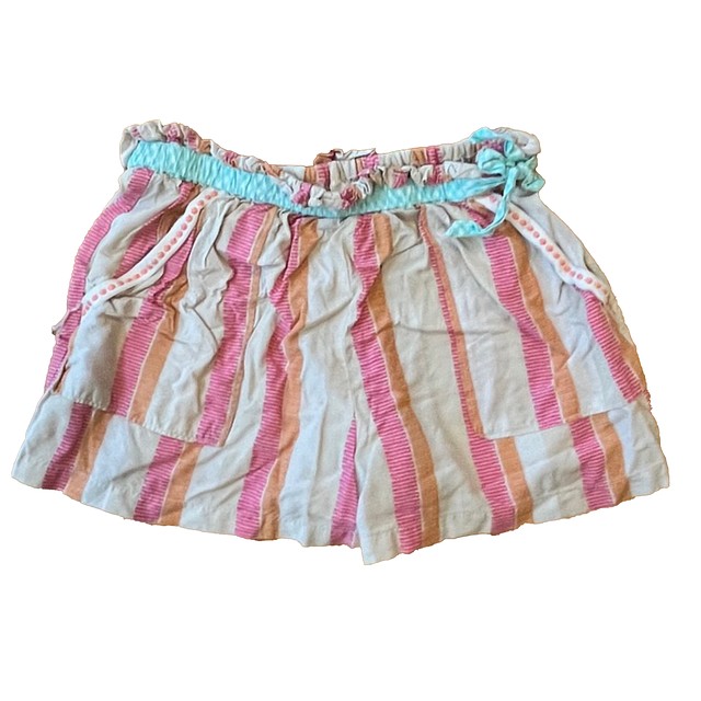 Matilda Jane Pink | Orange Stripe Shorts 12 Years 