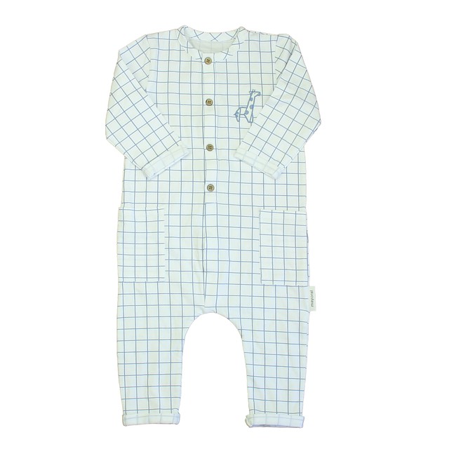 Mayoral White | Blue Long Sleeve Outfit 12-18 Months 