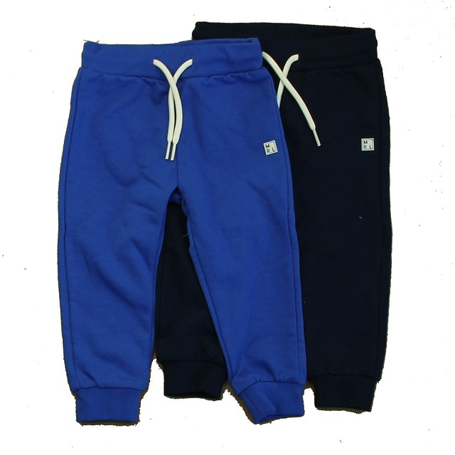 Mayoral Set of 2 Blue Casual Pants 18 Months 