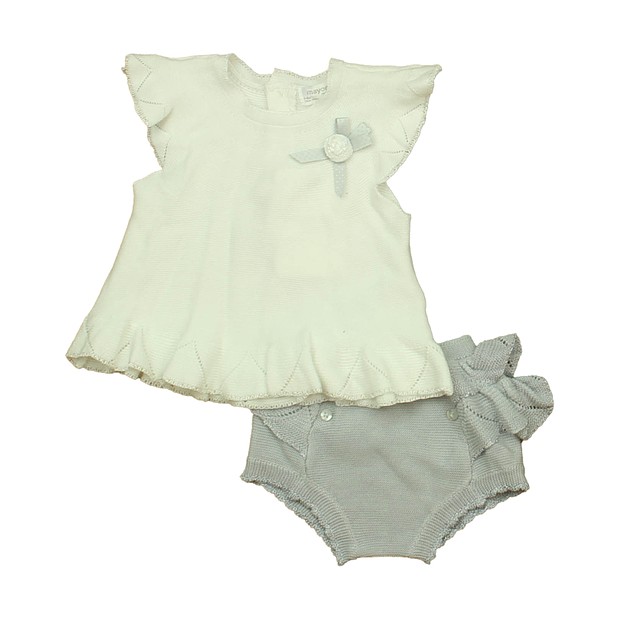 Mayoral 2-pieces White | Gray Apparel Sets Newborn 