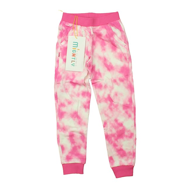 Mightly Pink Tie Dye Casual Pants 2-5T 