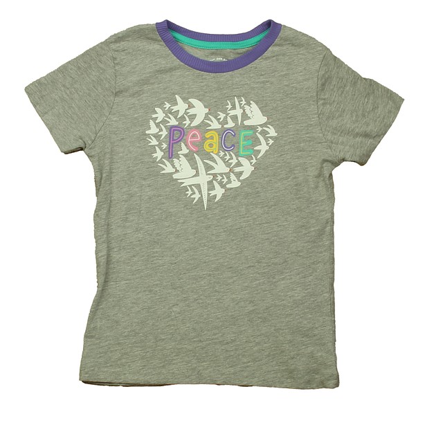 Mightly Gray Peace T-Shirt 6-7 Years 