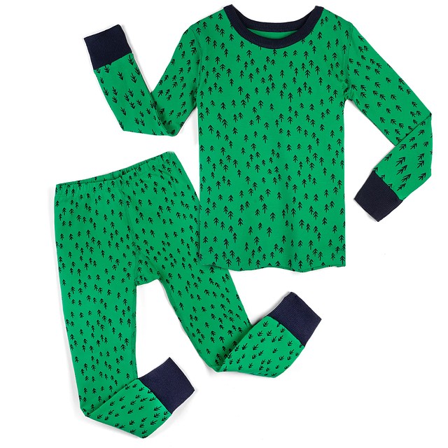 Mightly 2-pieces Evergreen 2-piece Pajamas Adult XS-XL 