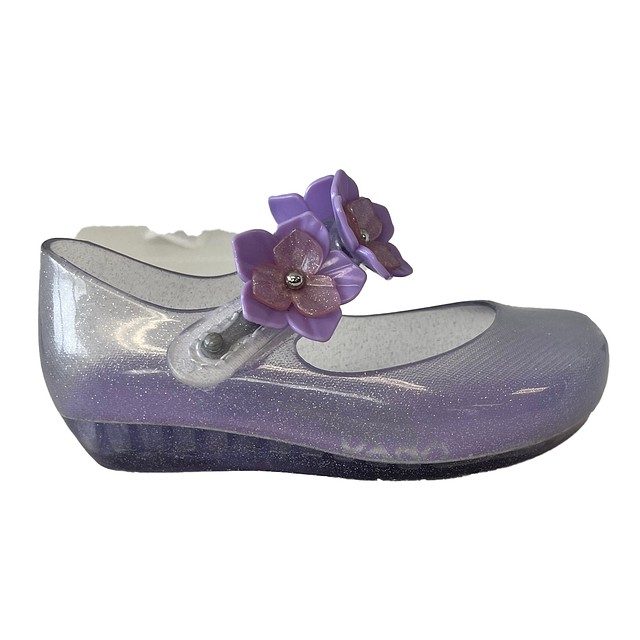 Mini Melissa Purple Shoes 7 Toddler 