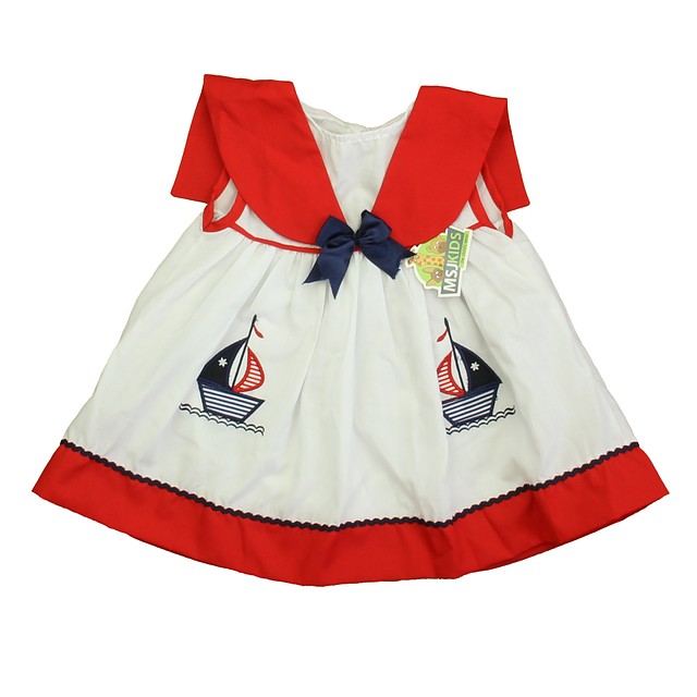 MSJ Kids Red | White | Blue Dress 18-24 Months 