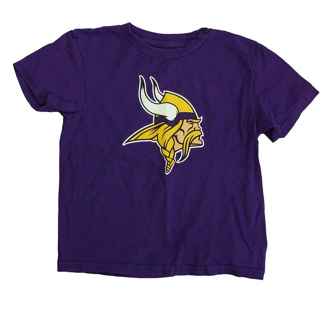 NFL Purple Vikings T-Shirt 6 Years 
