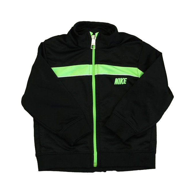 Nike Black | Green Athletic Top 12-18 Months 