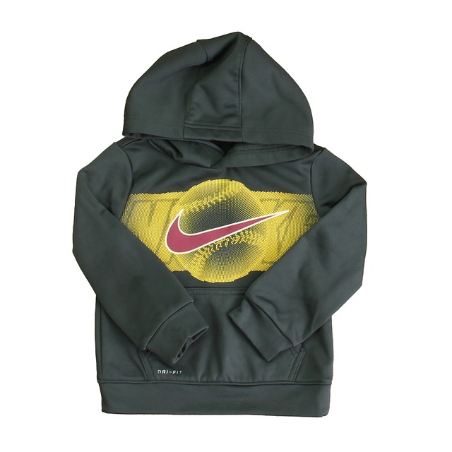 Nike Gray | Yellow Hoodie 2T 