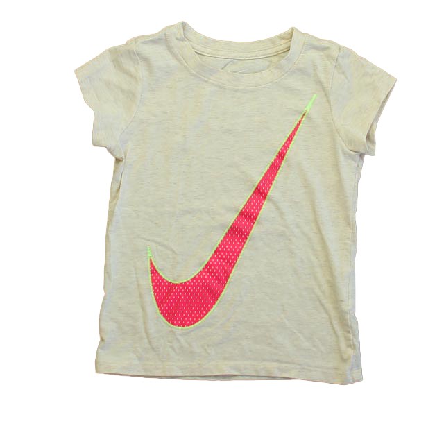 Nike Beige | Pink T-Shirt 5T 