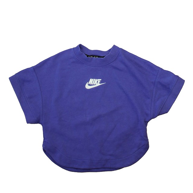 Nike Purple Short Sleeve Shirt 6-7 Years 
