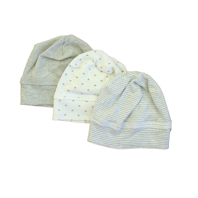 Nordstrom Set of 3 Gray | White Hat 6-12 Months 