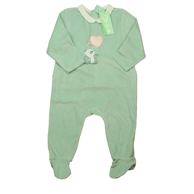 Obaibi Aqua | Pink Heart Long Sleeve Outfit 18 Months 
