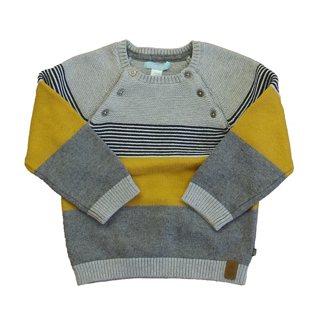 Obaibi Gray | Yellow Sweater 23 Months 