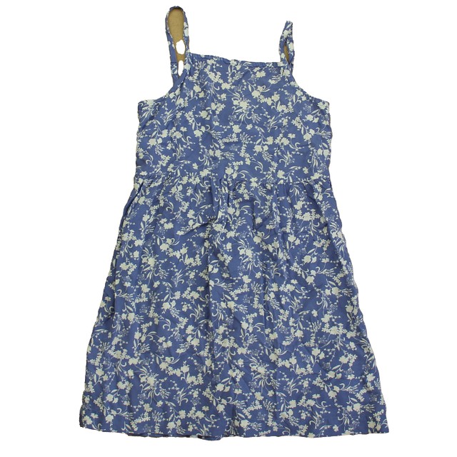 Old Navy Blue Floral Dress 10-12 Years 