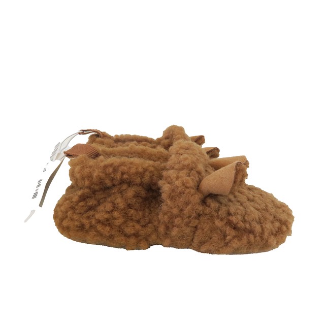 Old Navy Brown Slippers 3-6 Months 