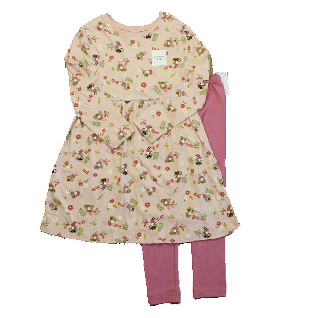Old Navy 2-pieces Pink Floral Apparel Sets 5T 