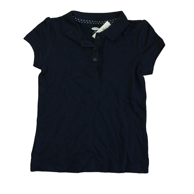 Old Navy Navy Polo Shirt 6-7 Years 