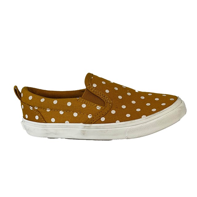 Old Navy Yellow Polka Dots Sneakers 8 Toddler 
