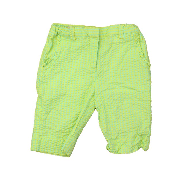 Onekid Green | Blue | Seersucker Shorts 4T 