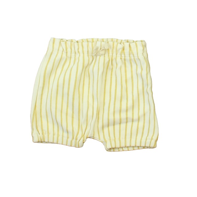 Peek Yellow | White Stripe Shorts 6-12 Months 