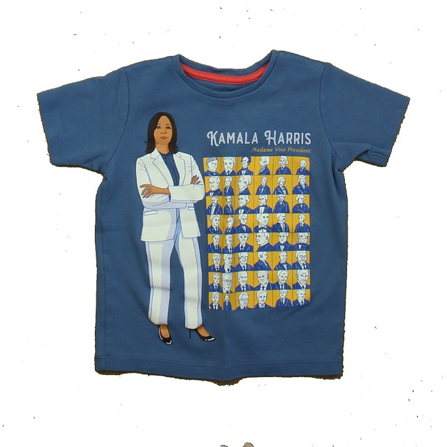 Piccolina Blue Kamala Harris T-Shirt 2T 
