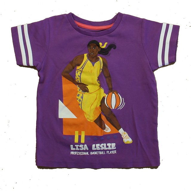 Piccolina Purple Lisa Leslie T-Shirt 5T 