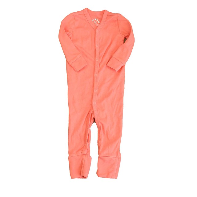 Primary.com Coral 1-piece Non-footed Pajamas 3-6 Months 