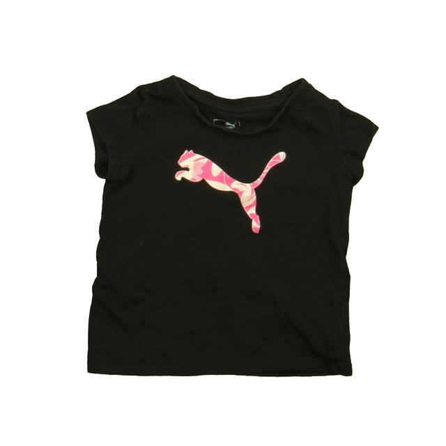 Puma Black | Pink T-Shirt 24 Months 