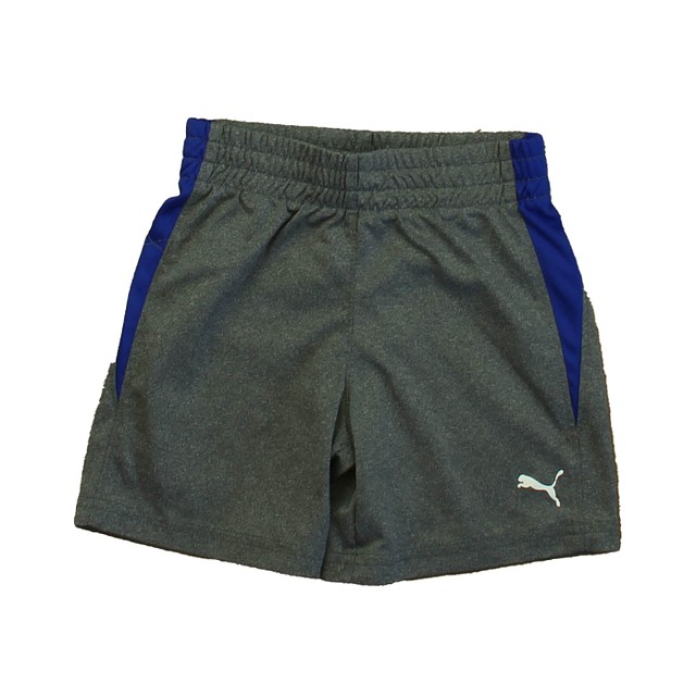 Puma Gray | Blue Athletic Shorts 2T 