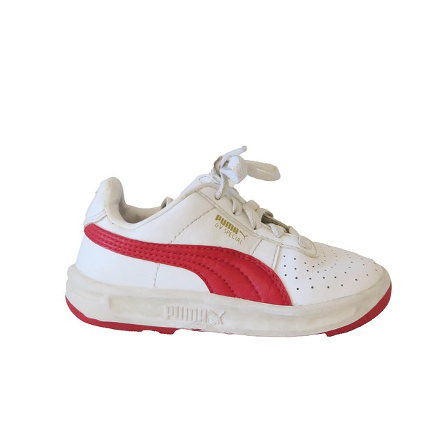 Puma White | Red Sneakers 8 Toddler 