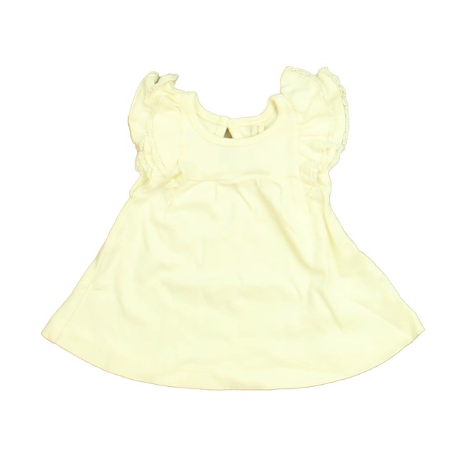 Quincy Mae Ivory Dress 0-3 Months 