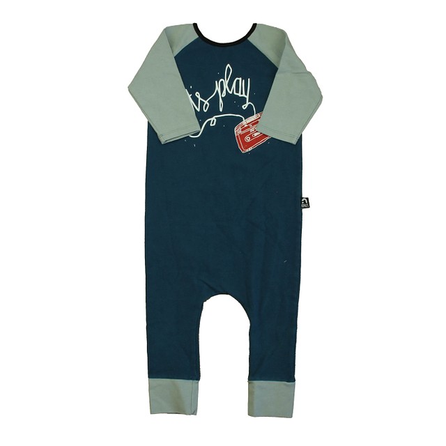 Rags Green Cassette Tape Long Sleeve Outfit 2T 