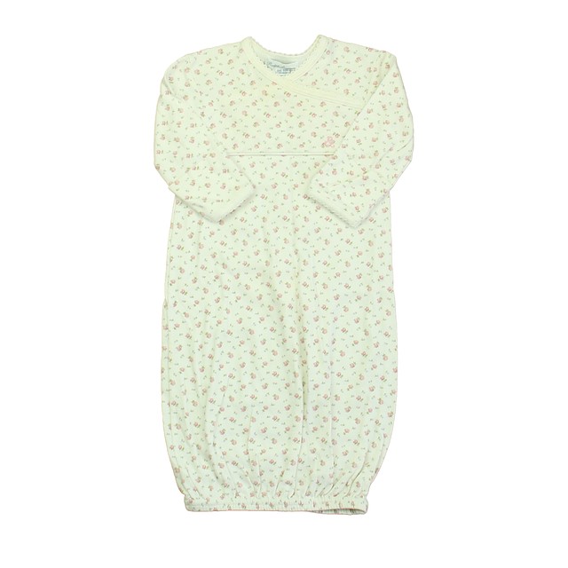 Ralph Lauren Ivory Floral Nightgown 0-6 Months 