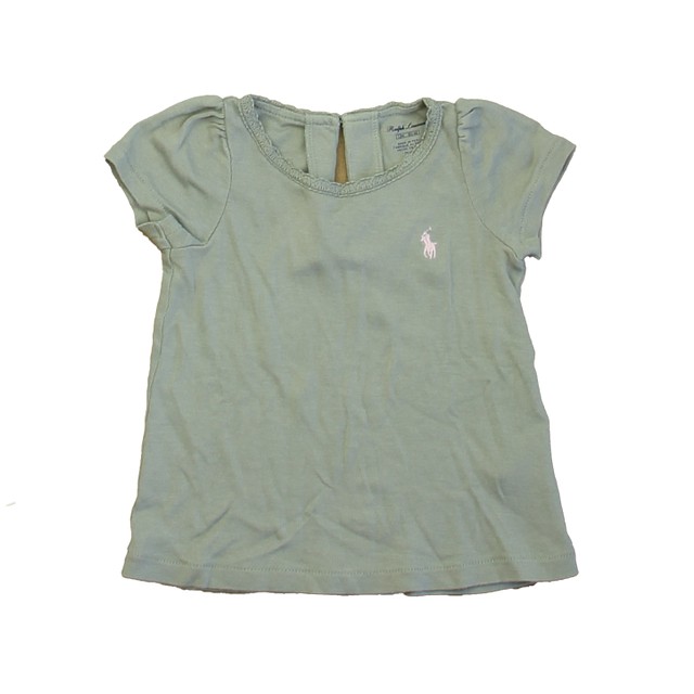 Ralph Lauren Olive T-Shirt 12 Months 