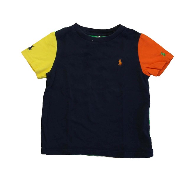 Ralph Lauren Navy | Orange | Yellow T-Shirt 24 Month 