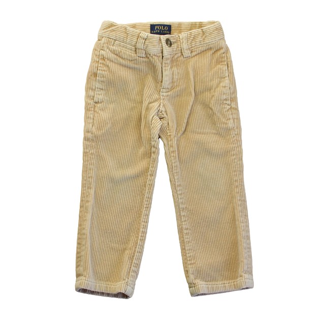 Ralph Lauren Khaki Corduroy Pants 2T 