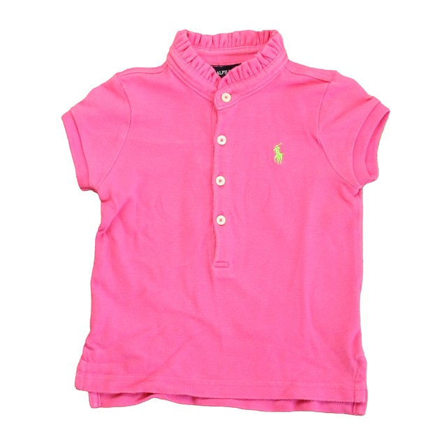 Ralph Lauren Pink Polo Shirt 2T 