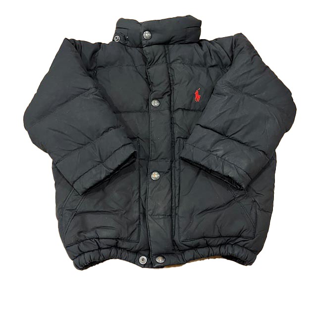 Ralph Lauren Black Winter Coat 3T 